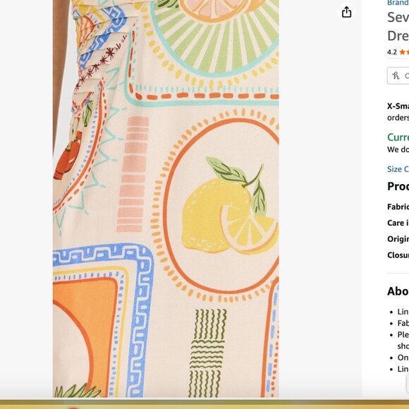 Seven Wonders Women's Agata Maxi Dres - Picture 3 of 4